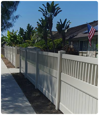 Vinyl Fence Service in Anaheim