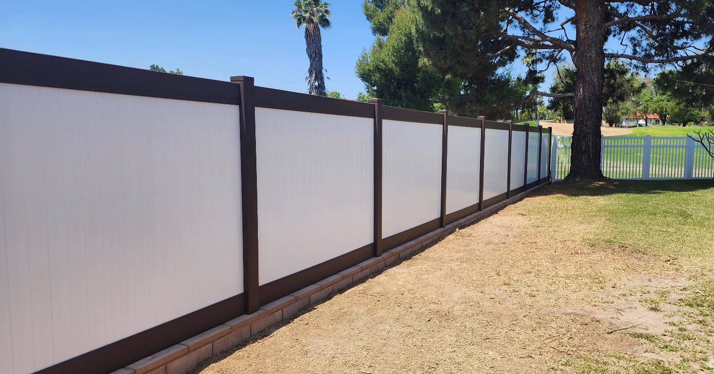 Vinyl Fencing Color Anaheim CA