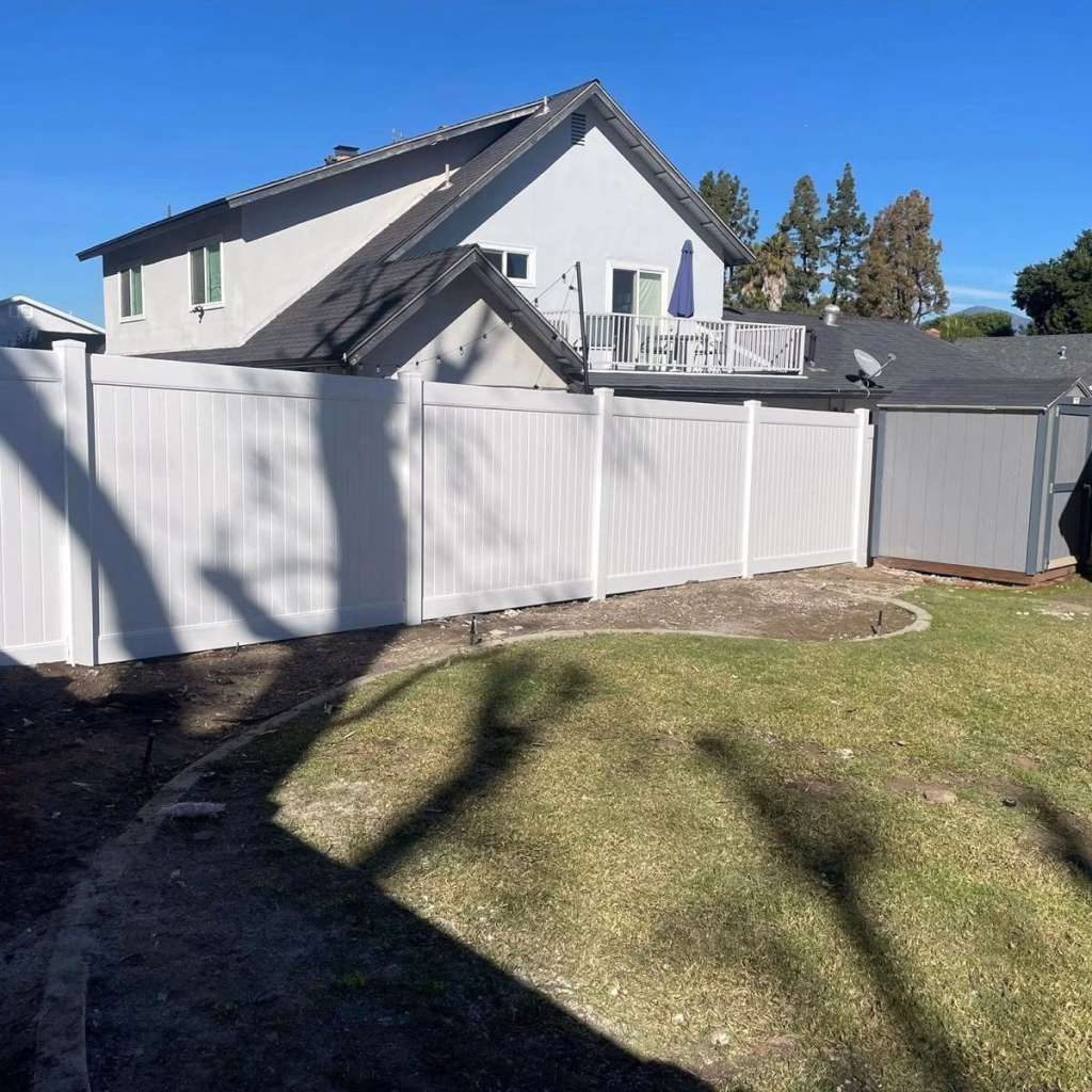 vinyl fence maintenance